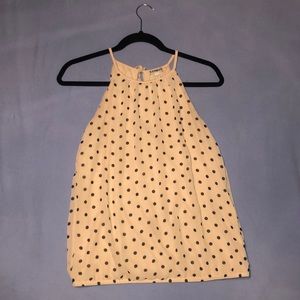 Express Sleeveless Chiffon Top